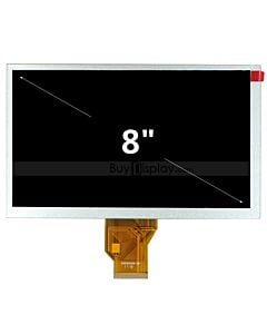 8 inch TFT LCD Display Module Screen WVGA 800x480 AT080TN64 AT080TN52