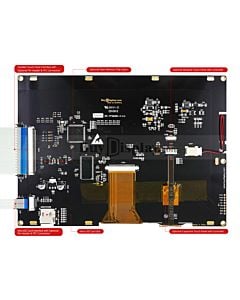 低成本8“ 800x600 TFT触控屏/带控制器LT7683/可配套ARDUINO用