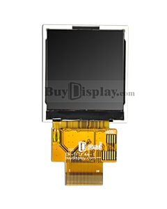 1.44寸TFT LCD彩色液晶显示模块/128x128点阵彩屏模组/并串口