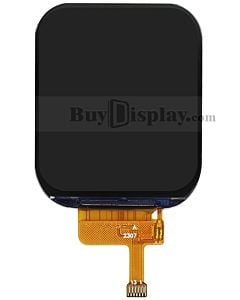 1.95 inch 240x282 Round Rectangle IPS TFT LCD Display SPI GC9307 4-wire SPI
