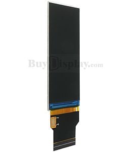 Bar Type 2.86 inch 376x960 IPS TFT LCD Display SPI+RGB Interface