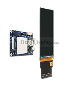 2.99 inch 268x800 Bar Type HMI Display Intelligent Smart UART TFT LCD