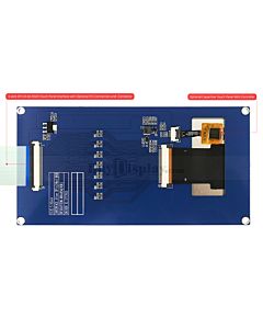 3.5寸IPS TFT LCD彩色液晶显示模块/320x480点阵/ILI9488/彩屏模组/并串口