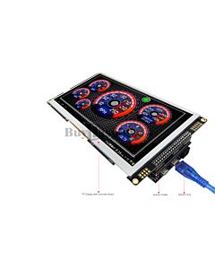 7寸TFT LCD彩色液晶显示模块/带SSD1963控制板/Arduino开发板/ Mega/Due