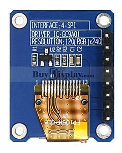 1.05 inch 120x240 IPS TFT LCD Display Module for Arduino and Raspberry Pi