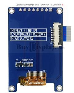 1.83 inch 240x280 IPS TFT LCD Display Module for Arduino,Raspberry PI