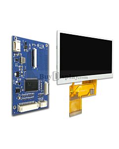 lcd 4.3 inch TFT Display Module 480x272,VGA,Video AV Driver Board