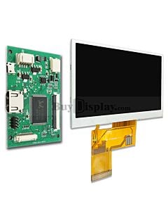 4.3寸TFT LCD彩色液晶显示模块配迷你HDMI驱动板
