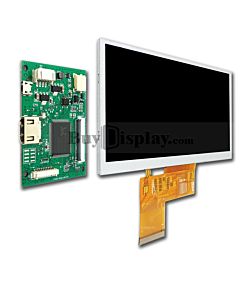 5寸480x272 TFT LCD彩色液晶显示模块配迷你HDMI驱动板