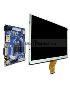 7寸TFT LCD彩色液晶显示模块配液晶屏驱动板/Video+VGA+HDMI接口