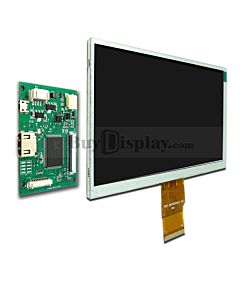 7寸TFT LCD彩色液晶显示模块配迷你HDMI驱动板/1024x600分辨率