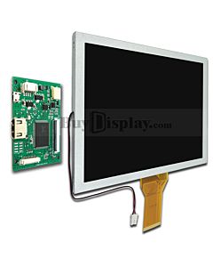 8寸TFT LCD彩色液晶显示模块/配迷你HDMI驱动板/800x600分辨率