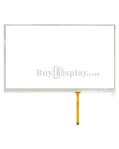 10.1 inch 4-Wire Resistive Touch Panel Screen with Connector FPC