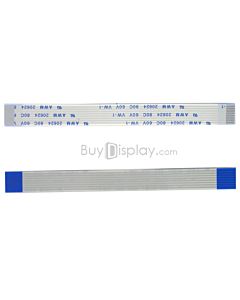 100mm Length 8 Pins 1.0mm Pitch Bottom Contact FFC/FPC Flex Cable