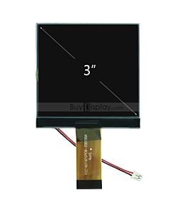 160x160 Black COG Graphic LCD Display Module w/UC1698 Controller