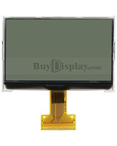 2.8 inch Low Cost White 192x96 Graphic LCD COG Display ST75256 SPI