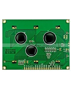 3.3V/5V Graphic Display 128x64 Serial LCD Module,ST7920,Black on White