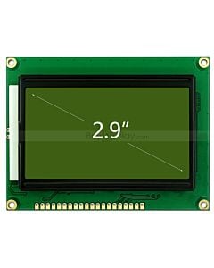 3.3V/5V GLCD 128x64 Serial LCD Module,Built-in Chinese Character