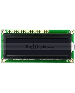 RGB Backlight Negative 16x2 LCD Character Display Module