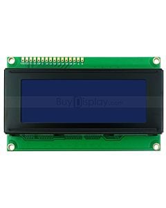 3.3V or 5V Blue LCD Bezel 20x4 Arduino Library Character Display Module