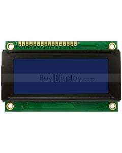 Small Size Blue LCD Bezel 20x4 Arduino Library Character Display Module