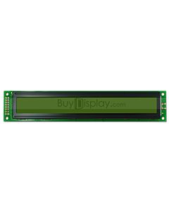 LCD4002/40x2单色字符型LCD液晶显示模块/模组/黄绿底蓝黑字