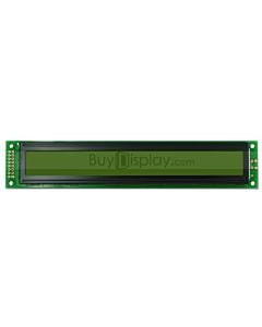 LCD4002/40x2单色字符型LCD液晶显示模块/模组/黄绿底蓝黑字