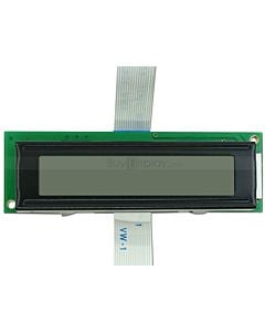 Character 8x1 LCD Display Module,HD44780 Controller,Black on White 