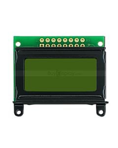 LCD802/8x2单色字符型LCD液晶显示模块/模组/黄绿底蓝黑字
