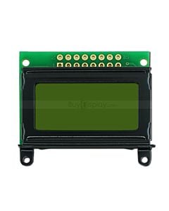 LCD802/8x2单色字符型LCD液晶显示模块/模组/黄绿底蓝黑字