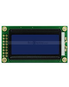 5V/3.3V Blue Arduino 8x2 802 Character LCD I2C Code Display Module 