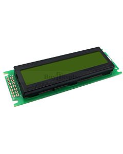 Low-Cost 1602 16x2 Charcter LCD Display Module Yellow Black Color