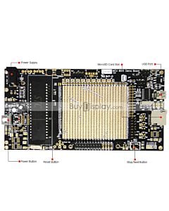 8051 Microcontroller Development Board for Graphic LCD ERC128128-3