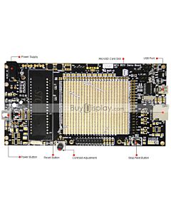 8051 Microcontroller Development Board for Graphic LCD ERM12864-2