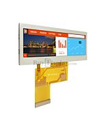 3.9 inch Color Bar Type TFT LCD Display 480x128 Pixels for IoT