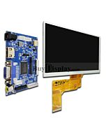 7寸TFT LCD彩色液晶显示屏配液晶屏驱动板/Video+VGA+HDMI接口