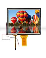 8寸TFT LCD彩色液晶显示屏/800x600点阵彩屏模块/可配触摸屏/兼容EJ080NA-05A 