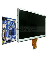 9寸TFT LCD彩色液晶显示屏配液晶屏驱动板/Video+VGA+HDMI接口
