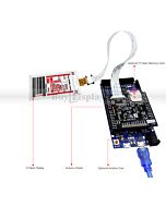 2.7英寸电子墨水屏白底红字EK79651AB控制IC带ARDUINO转接板