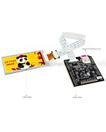Quad-Color 2.9 inch e-Paper 296x128 Display w/Arduino Shield,Library