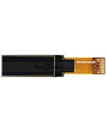 Serial SPI Color 0.76 inch OLED Display Panel,28x95 Pixels,PT6891