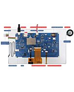 10.1 inch 1024x600 HMI Intelligent Smart UART SPI Touch IPS TFT LCD Display