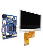 4.3 inch 800x480 TFT LCD Display with HDMI VGA,Video AV Driver Board