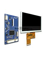 5 inch LCD Screen TFT Module,800X480 VGA Video AV Driver Board