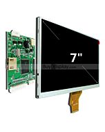 7寸TFT LCD彩色液晶显示模块配迷你液晶屏驱动板/HDMI接口