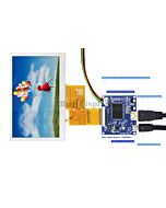 IPS 4.3 inch 800x480 Touch Display with Mini HDMI Board for Raspebrry PI