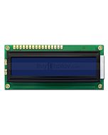 LCD1601/16x1单色字符型LCD液晶显示模块/模组/蓝底白字