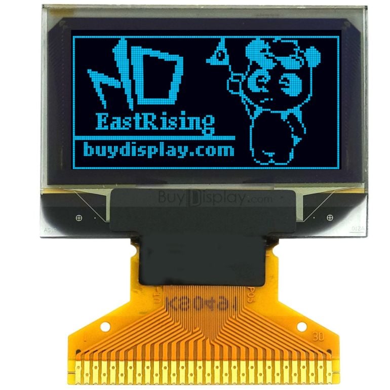 Display OLED 0.96 Pollici 128x64 - Modulo I2C/SPI Con 4 Pin (Giallo E Blu)