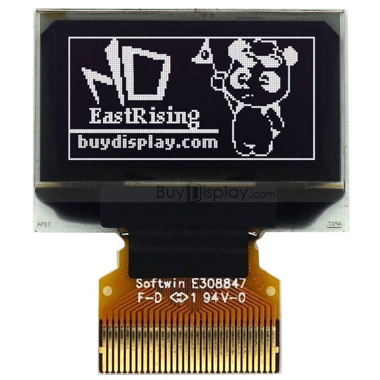 0.96 I2C Display OLED 0.96" - Bianco, 4 Pin, Per Arduino, Raspberry Pi I2c 128x64 - Foto 13