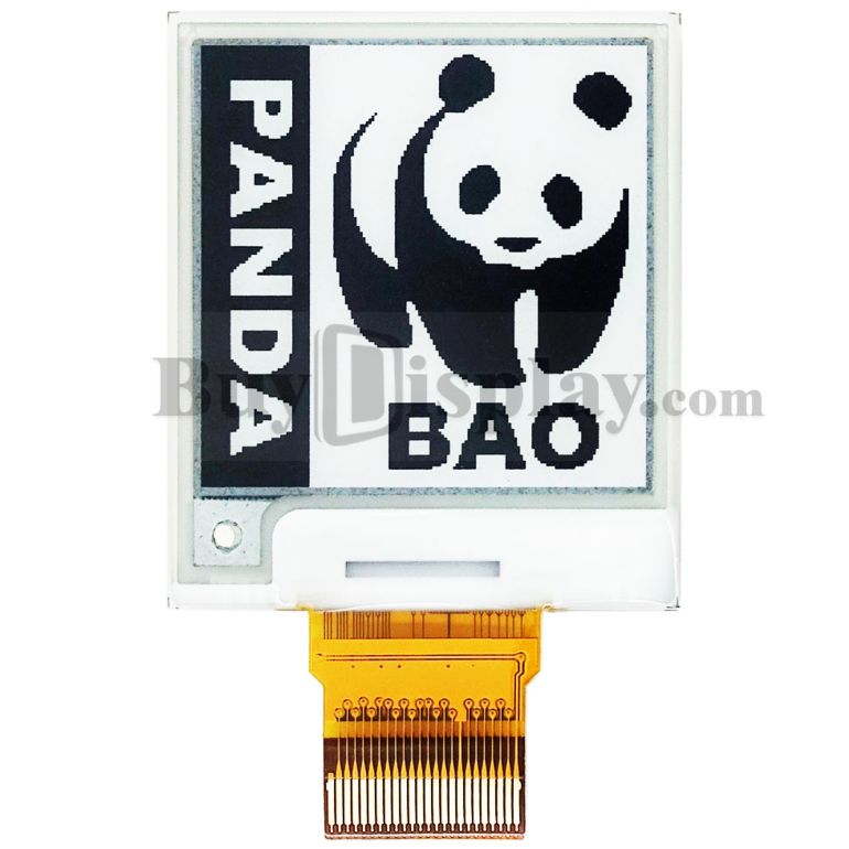 1.54'' 4-color Multi-color E-Paper Display, black, white